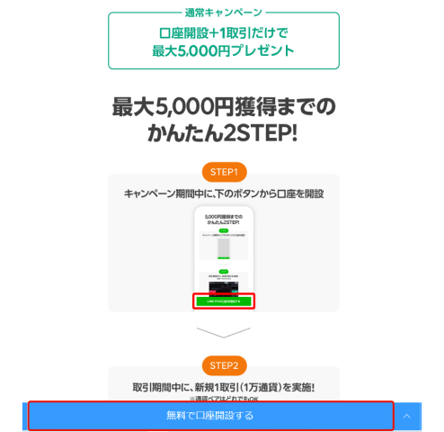 LINE FX 5000円キャンペーン